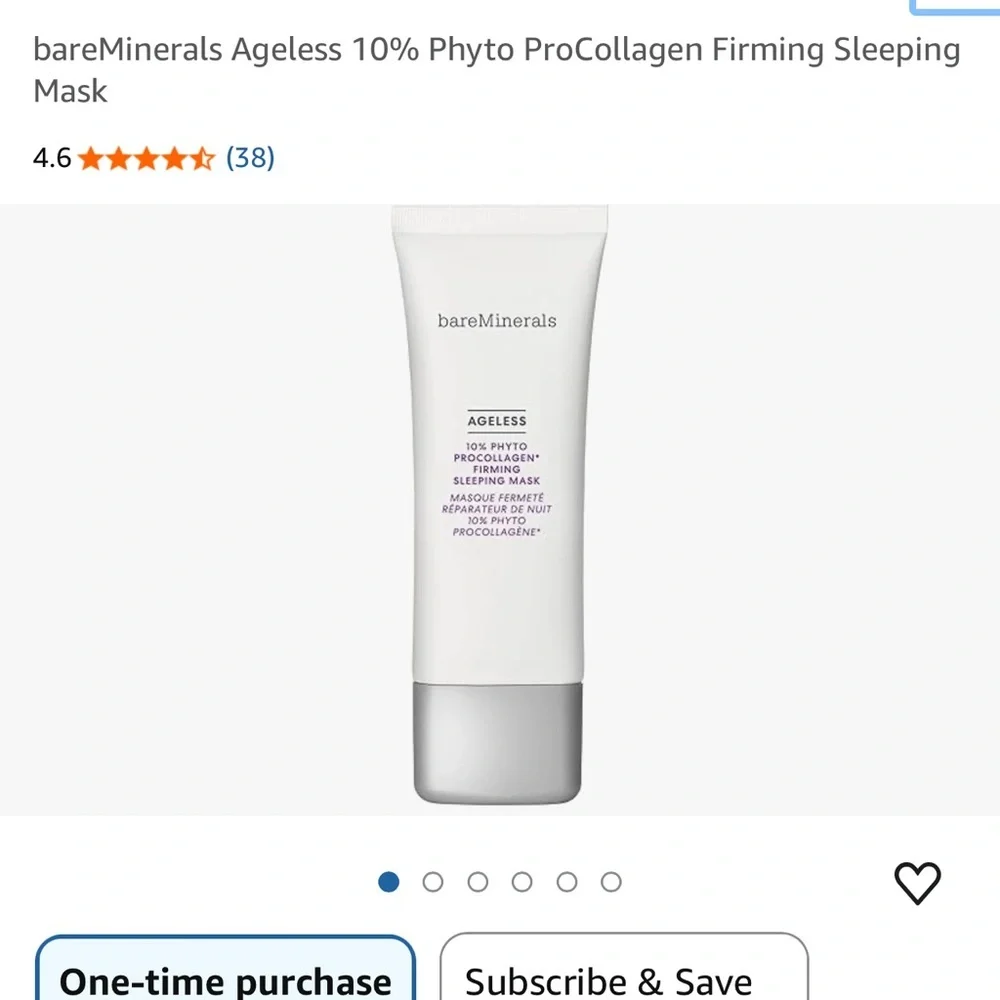 bareMinerals Ageless Collagen Sleeping Mask with Purple Accent - Picture 7 of 7